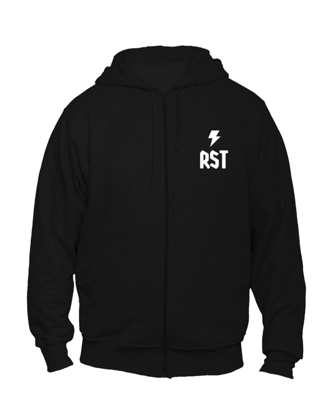Lets Bolt Zip Up – Black